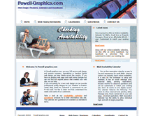 Tablet Screenshot of powell-graphics2.com
